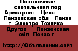 Потолочные светильники под Армстронг › Цена ­ 100 - Пензенская обл., Пенза г. Электро-Техника » Другое   . Пензенская обл.,Пенза г.